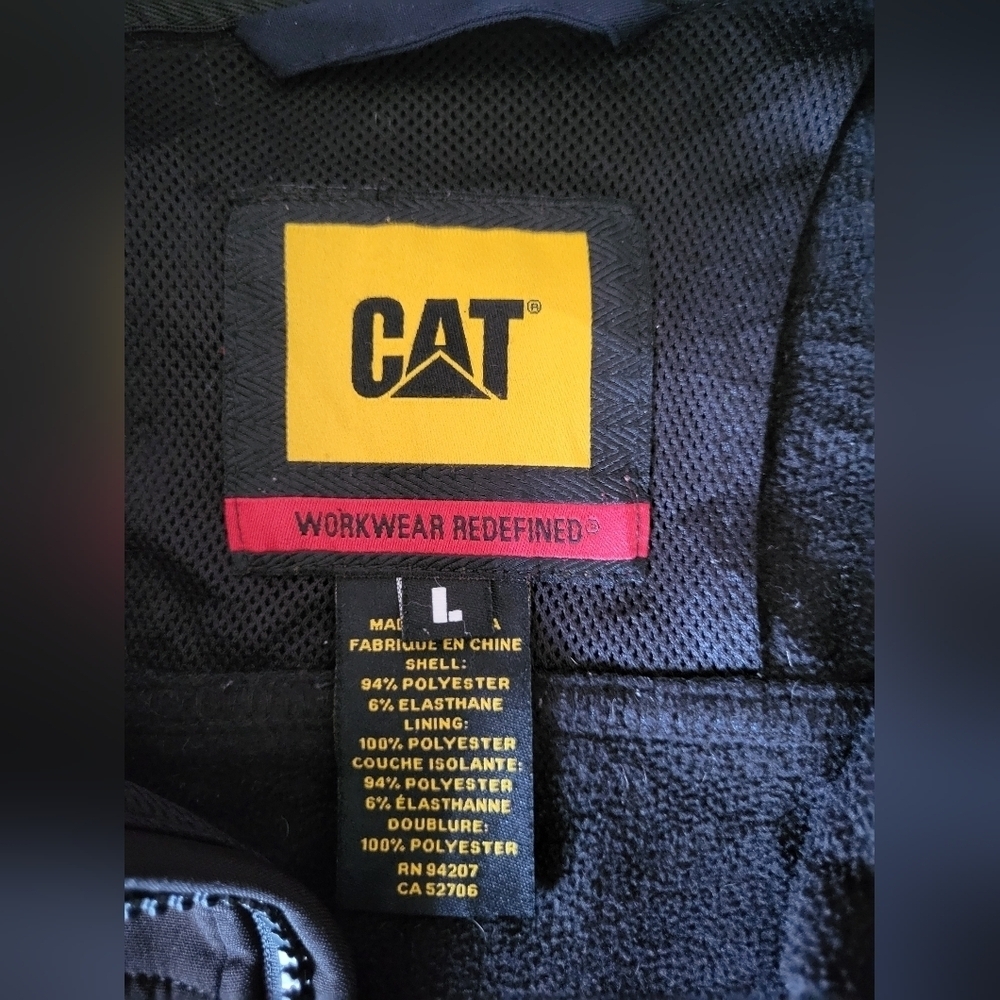 Cat Work Jacket Workwear Redefined, Size Large - Picture 5 of 8